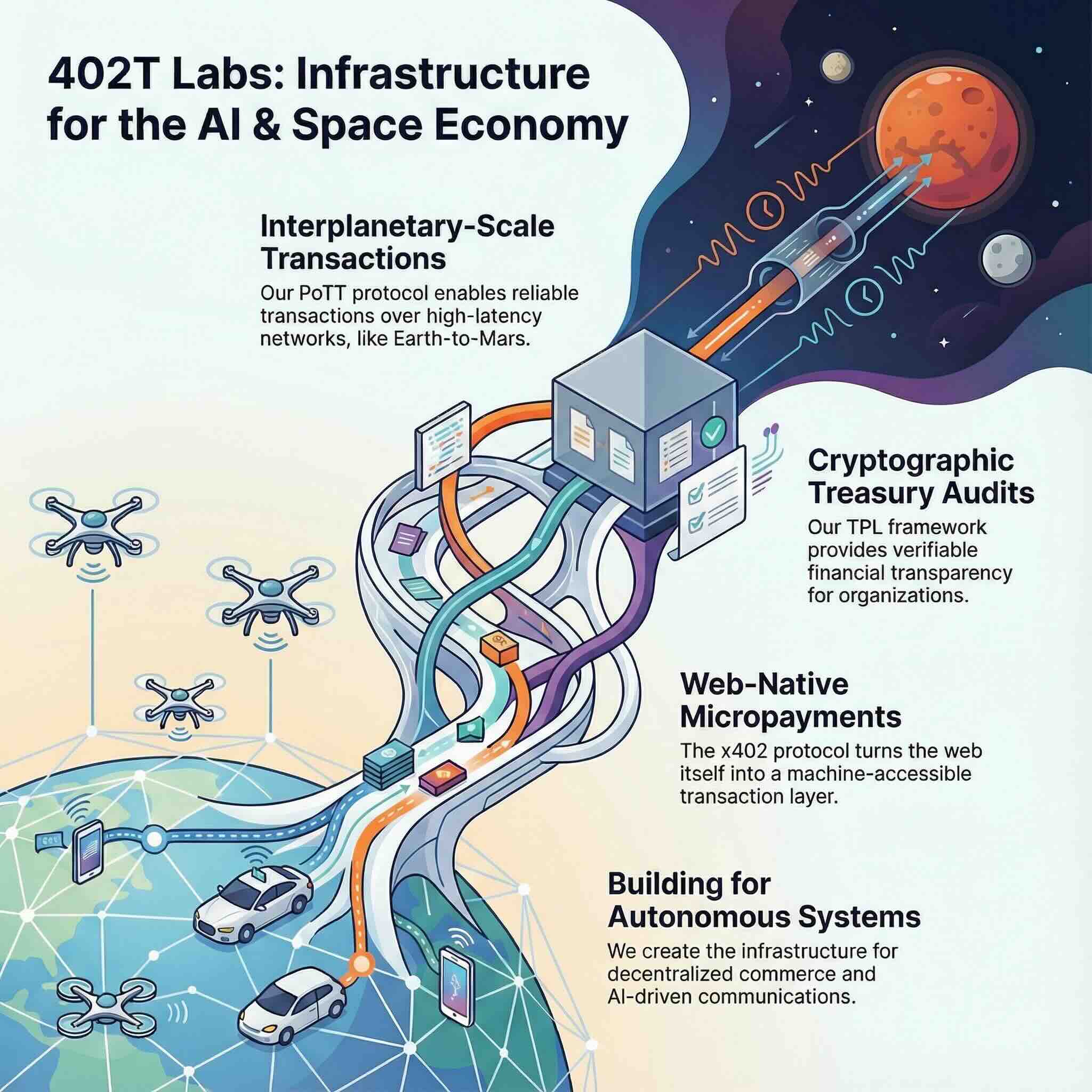 402T Labs Infrastructure for the AI and Space Economy